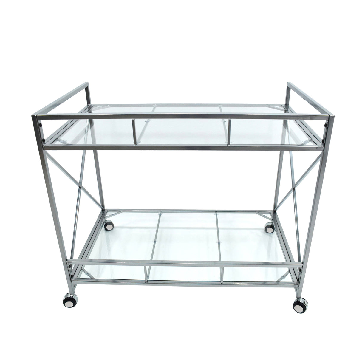 Amber bar cart