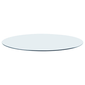 Glass Tops 60-inch 12mm Round Clear Tempered Glass Top