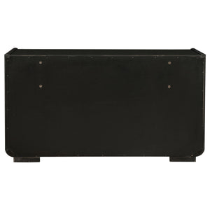 Leandro 8-drawer Bedroom Dresser Cabinet Burnished Black