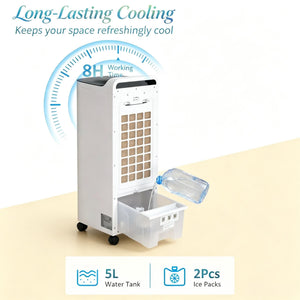 Swamp Cooler Air Conditioner with Three Refreshing Modes