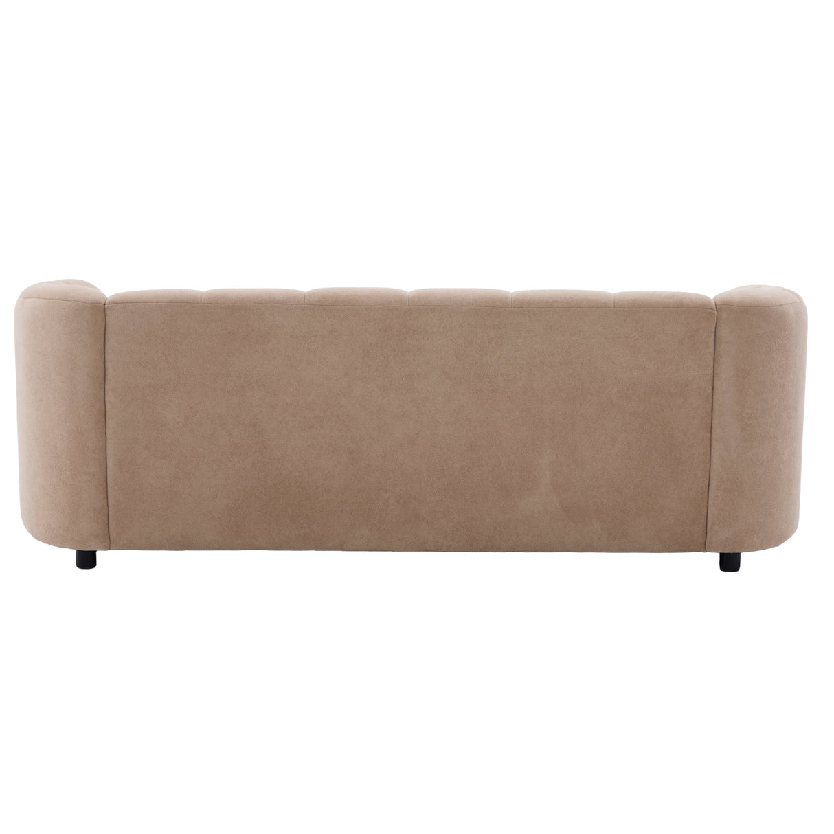 Mirelle 80 in. Modern Curved Velvet Sofa Couch