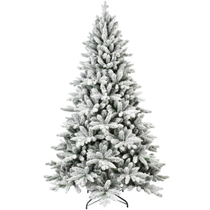 5ft Flocked Christmas Tree with 768 Tips