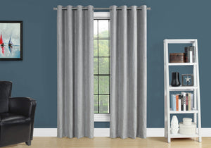 2 Pieces Set Curtain Panel Room Darkening Grommet