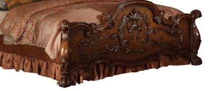 Dresden Queen Bed - Cherry Oak