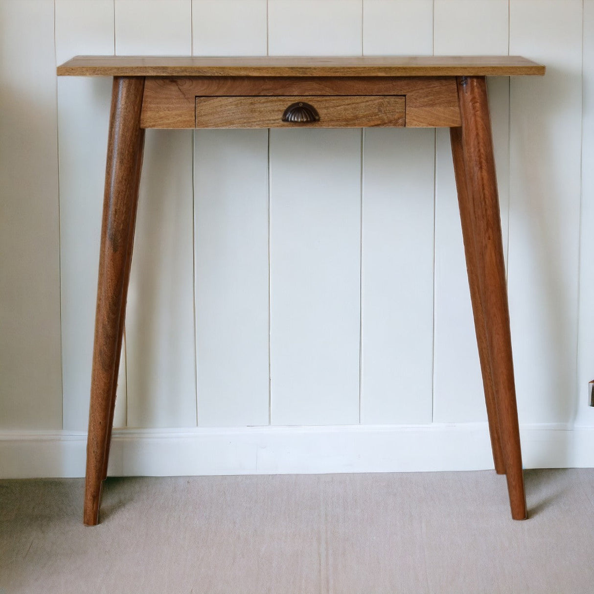 Solid Wood Mini Nordic Style Writing Desk