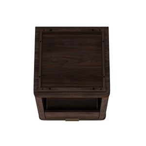 Evelyn - Nightstand With 1 Drawer And Open Shelf