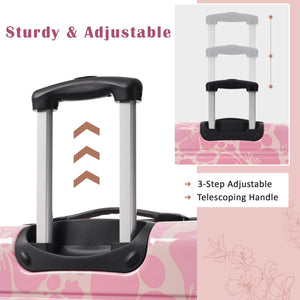 Hardshell Luggage Sets 3 Pcs Spinner Suitcase with TSA Lock