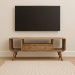 Solid Wood Soba Nordic Media Unit