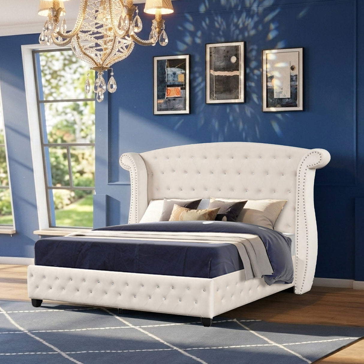 Sophia - Upholstered Bedroom Set