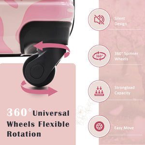 Hardshell Luggage Sets 3 Pcs Spinner Suitcase with TSA Lock