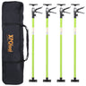 Adjustable Support Pole System for Drywalls and Cabinets with Carry Bag