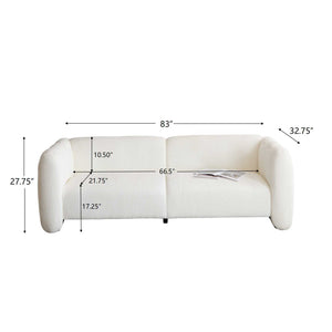 Tonson 3 Seater Sofa, Wave Design