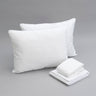 Essentials bedding bundle: pillows, sheet set, mattress protectors