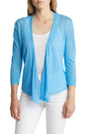 +ZOE Blue Jewel Convertible Cardigan - Small