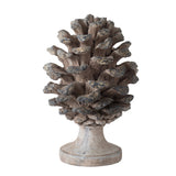 7x10.5' Table Decor, Pinecone
