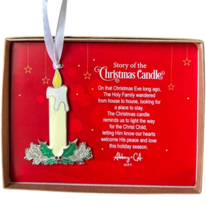 The Story Of The Christmas Candle Ornament
