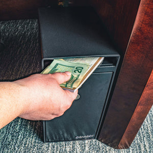0 27 Cu Ft Dual Key Depository Safe - Black