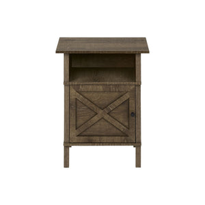 Transitional Accent Table With Storage