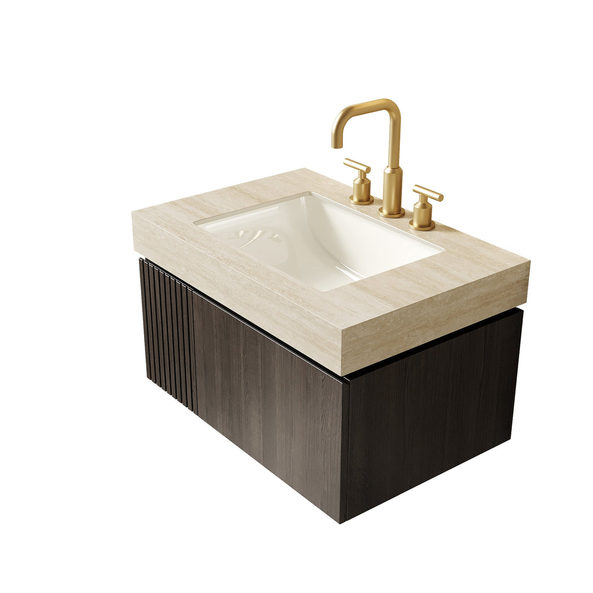 30" Roma Travertine-Pattern Sintered Stone Countertop