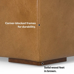 Rex - Handcrafted Sectional Sofa And Ottoman