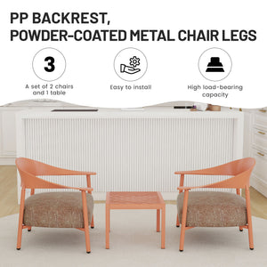 Furniture Set With Seat Cushions, Sturdy And Durable