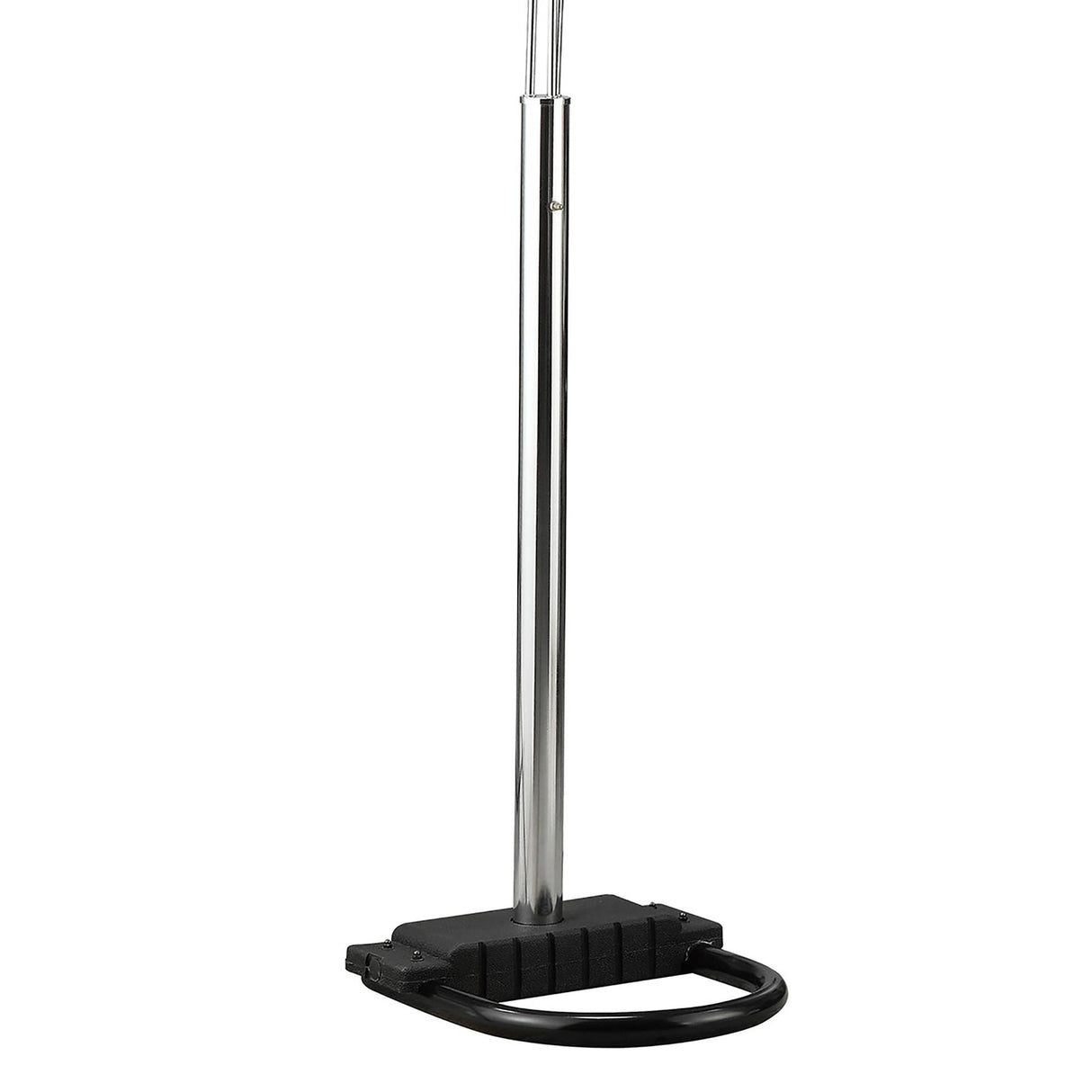 Bali - Shores Hanging Crystal Arc Floor Lamp Floor Lamp - Chrome