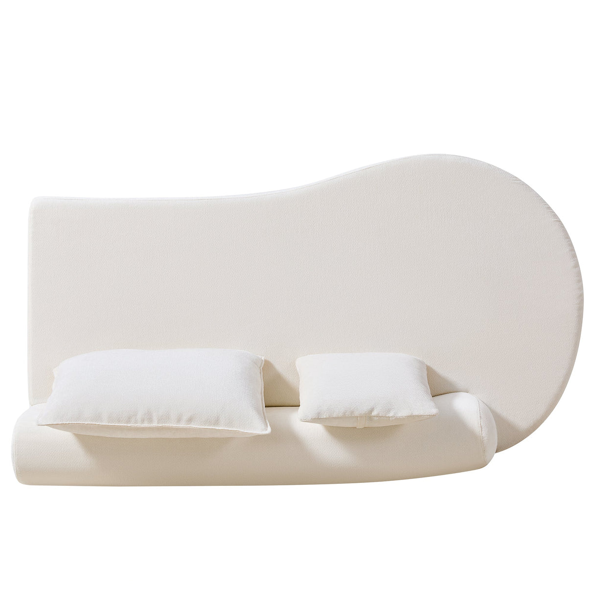 138.6" Modern Curved Modular Sectional Sofa
