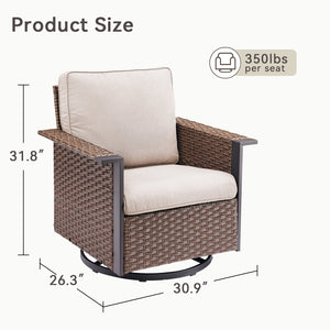 Outdoor Swivel Rocking Chairs