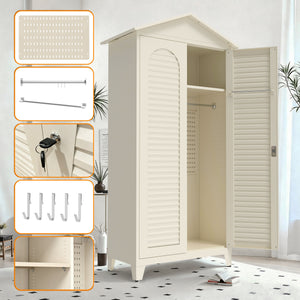 Spire79.1'' Tall Metal Tool Storage Cabinet