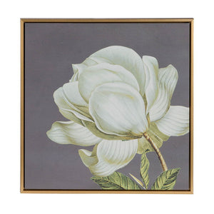 Botanical Wall Art Prints, Home Decor For Living Room Dining Room Bedroom Hallway (Set of 4) - Gray