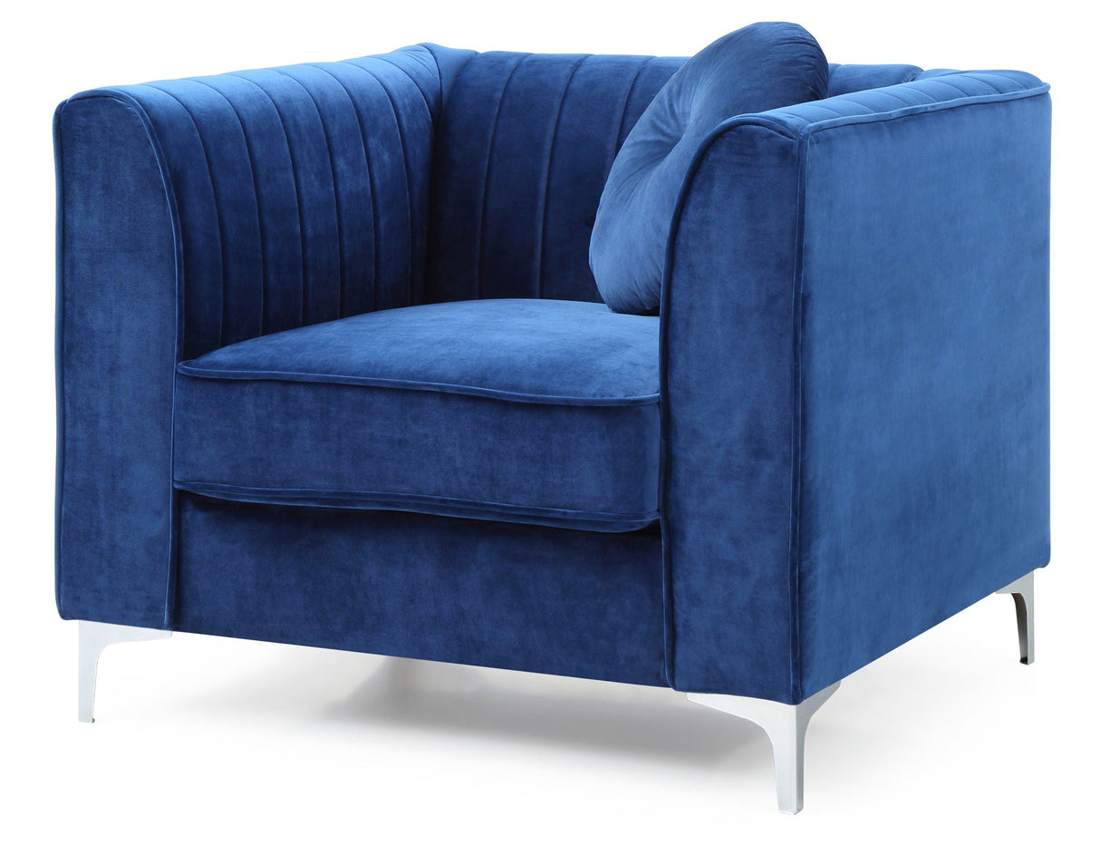 Contemporary Sloped Armchair