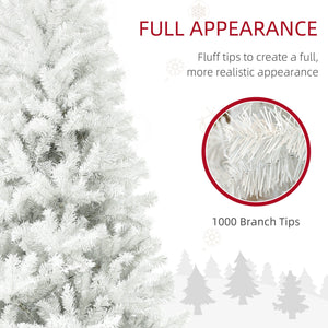 HOMCOM 6ft Tall Artificial Christmas Tree