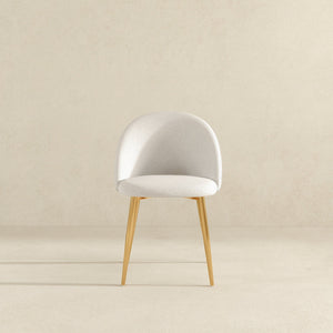 Marion - Dining Chair (Set of 2) - Gold / White