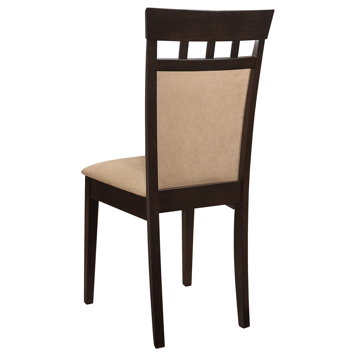 Gianna - 5 Piece Rectangular Dining Set With Table Upholstered Chairs - Cappuccino