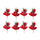 Beaded-Pomegranate-and-Pear-Pine-Pick-(Set-of-8)-Christmas-Decor