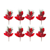 Beaded-Pomegranate-and-Pear-Pine-Pick-(Set-of-8)-Christmas-Decor