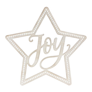Beaded-Wood-Star-with-Joy-Sentiment-(Set-of-2)-Christmas-Decor