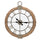 Beaded Wood Wall Clock with Metal Face 30"H - Tuesday Morning - Clocks
