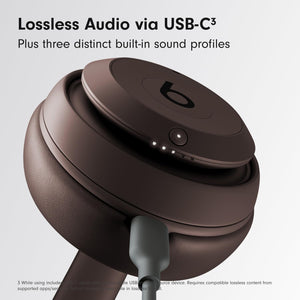 Beats Studio Pro Wireless Bluetooth Noise Cancelling Headphones - Deep Brown (Renewed Premium)