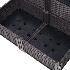 4 Piece Raised Garden Bed with Legs