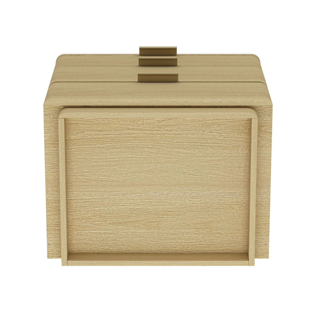 Payton - Nightstand With 3 Drawers - Oak
