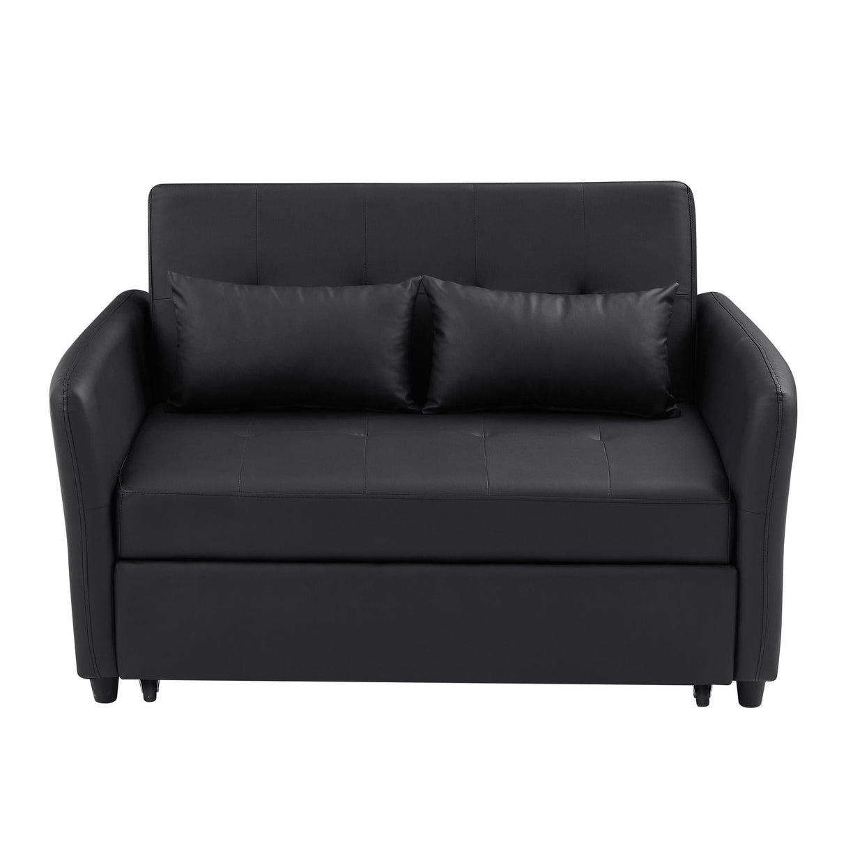 Convertible Sleeper Sofa Bed With 3 USB Ports