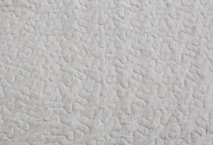 DaDa Bedding Rustic Grey Mosaic Distressed Medallion Reversible Quilted Bedspread Set (SD16299)