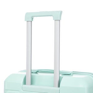 Set 3PCs 20'/24'/28' ABS Spinner Wheel Luggage - Mint Green