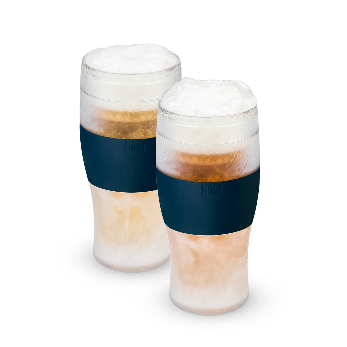 Beer FREEZE™ Cooling Pint – 16 oz - Set of 2, Varsity blue