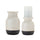 Beige-Dual-Tone-Ceramic-Candle-Holder-(Set-of-2)-Candle-Holders