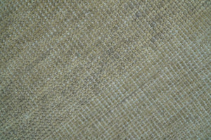 Beige Modern Solid Design Hand Knotted Wool Area Rug