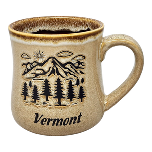 Vermont Green Mountains Mug - Sandstone