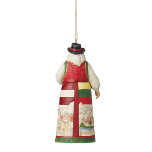 Baltic Santa Ornament
