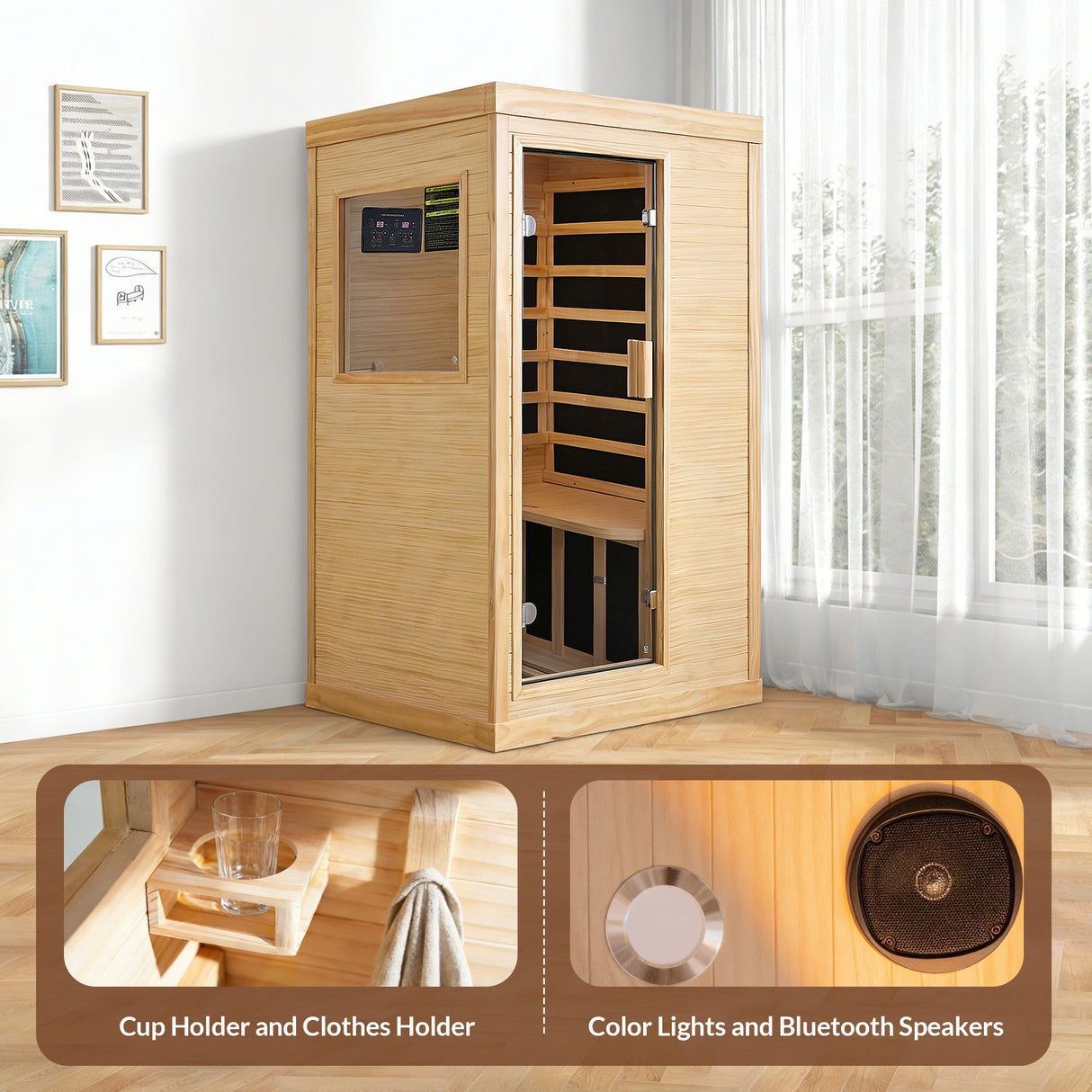 HOSAUNA Single Person Sauna
